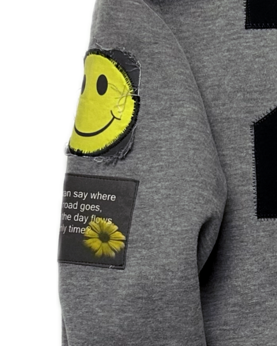 DONK Upcycled Hoodie by designer Jonty K. Mellmann — Hyfae Shop